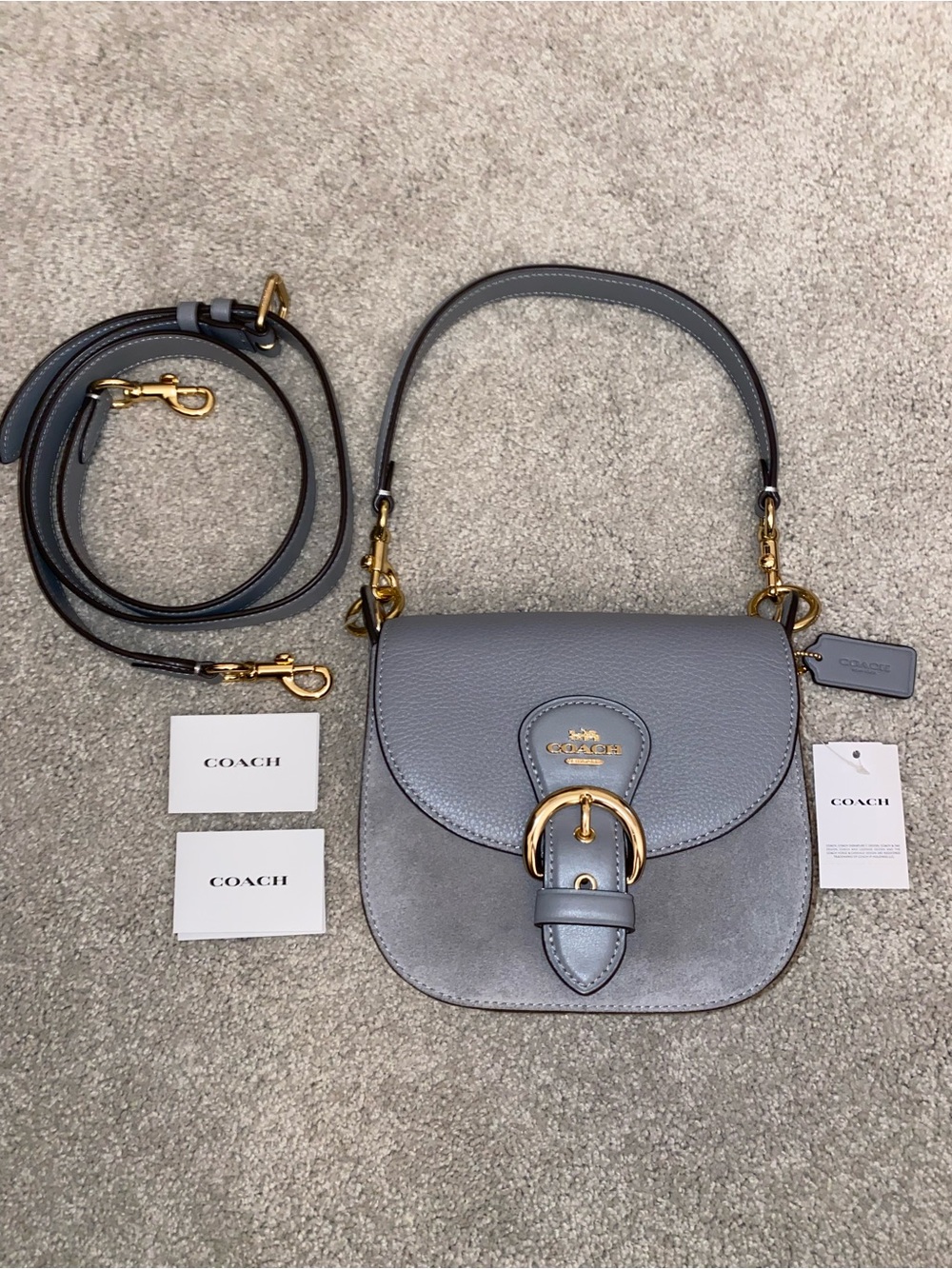 Coach Graphite Kleo Bag Purse